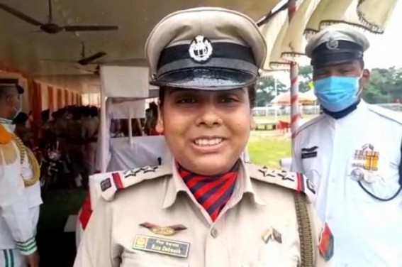 Tripura woman sub-inspector awarded Union Home Minister's Medal